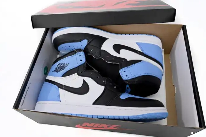 Rep TBK High Jordan Toe UNC DZ5485-400 Air 1 OG 0618